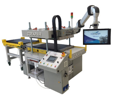 Pressa pneumatica - Coexpair s.a. - elettrica / di formatura RTM / a compressione