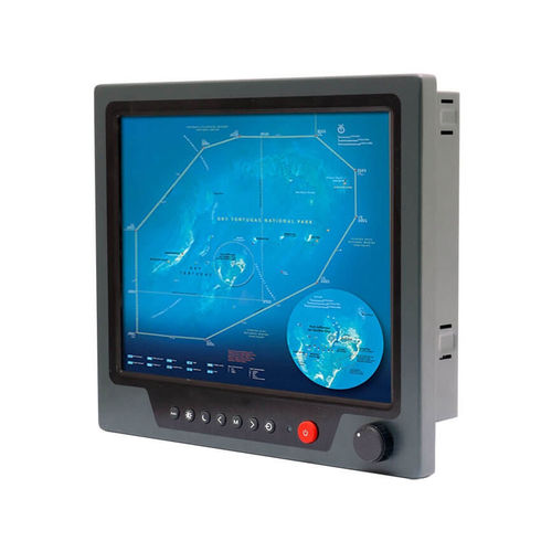 Monitor LCD - NPD1236 - Litemax Electronics Inc. - con touch screen resistivo / marino / 12.1"