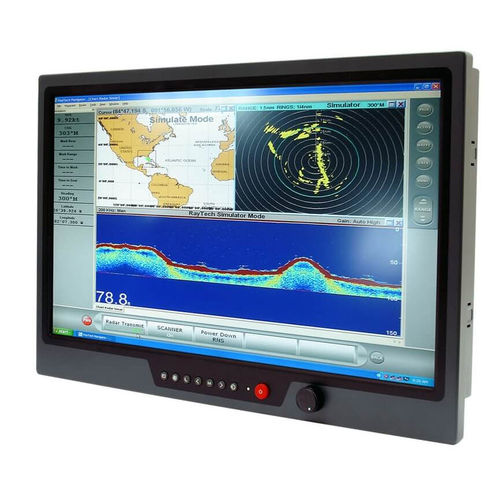 Monitor LCD - NPD2115 - Litemax Electronics Inc. - con touch screen resistivo / marino / 21,5"