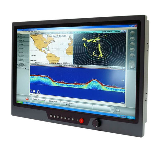 Monitor LCD - NPD2118 - Litemax Electronics Inc. - con touch screen resistivo / marino / 21,5"
