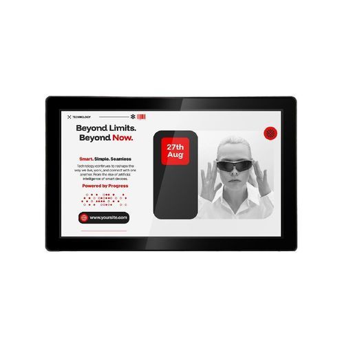 Monitor TFT-LCD - IPPD-1858-ADB0 - Litemax Electronics Inc. - con retroilluminazione a LED / con touchs creen capacitivo PCAP / industriale