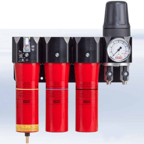 Filtro per aria compressa - 500 series - SATA GmbH & Co. KG - a cartuccia / per assorbimento / filtraggio fine