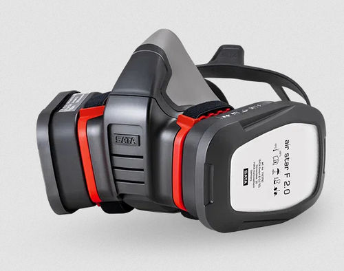 Maschera di protezione riutilizzabile - air star F 2.0 - SATA GmbH & Co. KG - semimaschera / industriale / nera