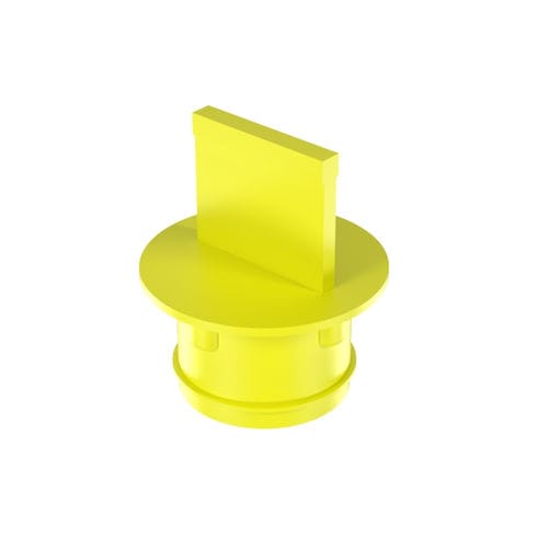 Tappo ad alette - TTI series - B.M.P - maschio / in plastica / per tubi flessibili