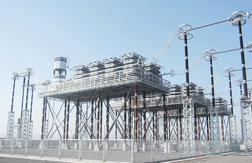Batteria di condensatori ad alta tensione - Sieyuan Electric Co., Ltd - fissa / per compensazione del fattore di potenza