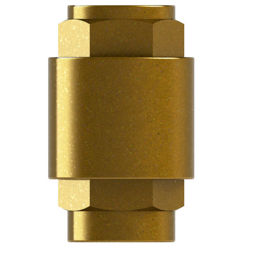 Valvola di ritegno per acqua - U600 series - Valve Check, Inc - per gas / femmina-femmina / a bassa pressione