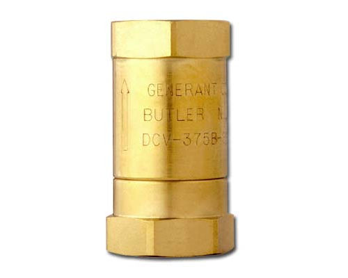 Valvola di ritegno a disco - DCV series - Generant - per ossigeno / a bassa pressione / in ottone