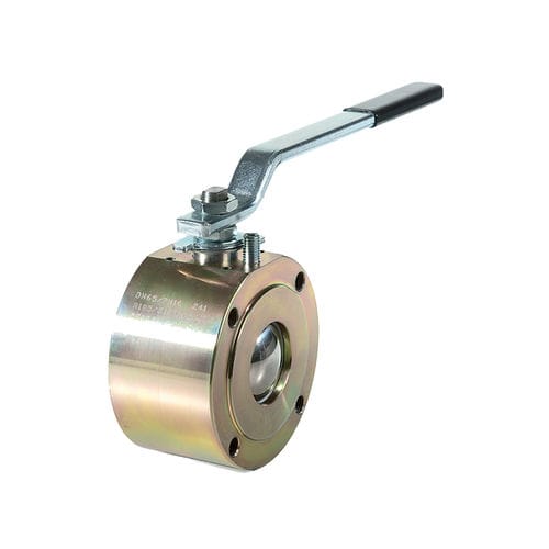 Valvola a sfera flottante - 01.411 series - Brandoni - manuale / a leva / a comando pneumatico