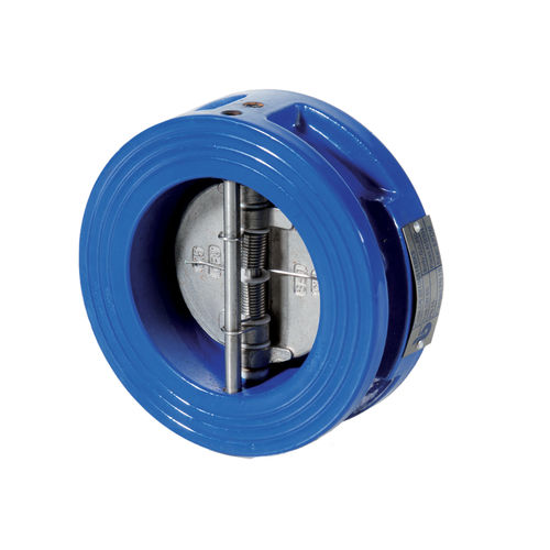 Valvola di ritegno a doppio battente - D6 series - Brandoni - per acqua / wafer / per prodotti chimici
