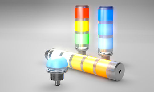 Colonna luminosa LED - SBP-RGB-R50D-B5 - di-soric - lampeggiante / a 3 colori / modulare