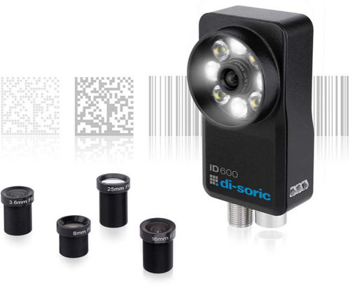 Lettore per identificazione integrato - ID-600 series - di-soric - per carte d'identità / 2D / 1D