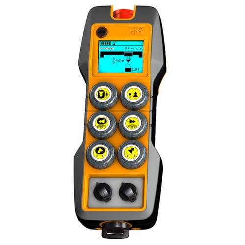 Telecomando a pulsanti configurabili - PocketEvo-minor - NBB Controls + Components GmbH - radio / industriale / per gru