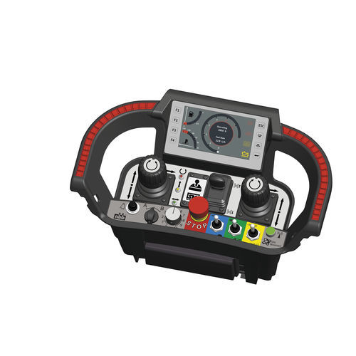 Telecomando a joystick - Nano-media - NBB Controls + Components GmbH - radio / con interruttore leva / con interruttore a bilanciere