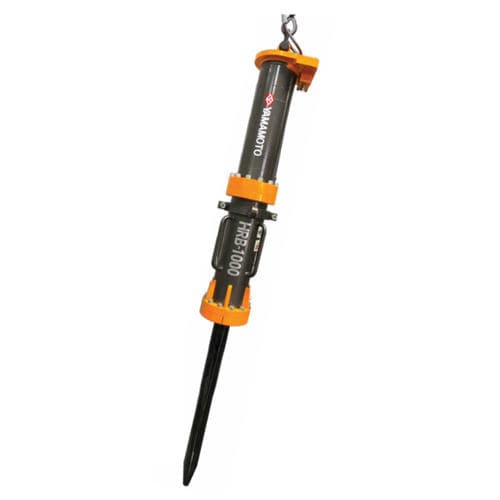 Cuneo spaccaroccia idraulico - HRB-1700 - Yamamoto Rock Splitter International - meccanico / controllato