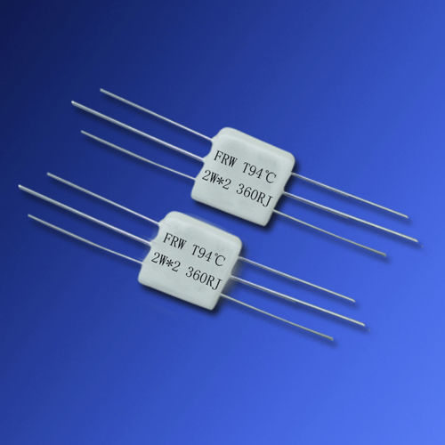 Resistore a fusibile - FRW - shenzhen kawaxin electronics co.,ltd - a filo / per sovraccarichi / con alloggiamento in ceramica