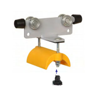 Carrello portacavi in plastica - WK-P1-160x96xD63T - UNILIFT - in acciaio galvanizzato / piatto