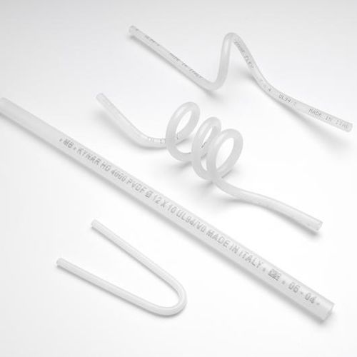 Tubo flessibile per prodotti chimici - KYNAR® 4000 - MEBRA PLASTIK ITALIA SPA - in fluoropolimero / in PVDF / per vuoto