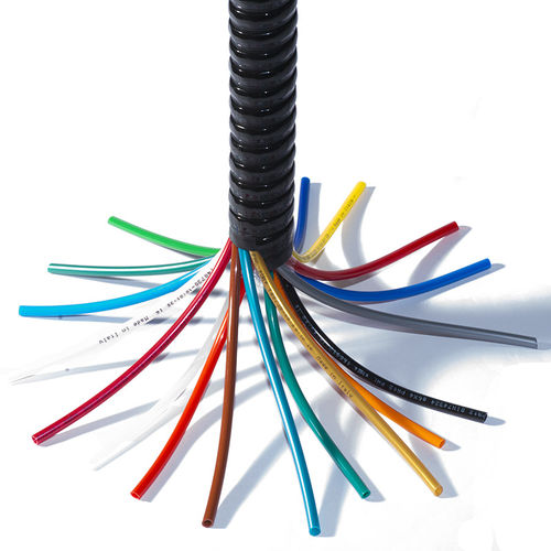Tubo flessibile in PA12 - MTPA series - MEBRA PLASTIK ITALIA SPA - flessibile / multicolore