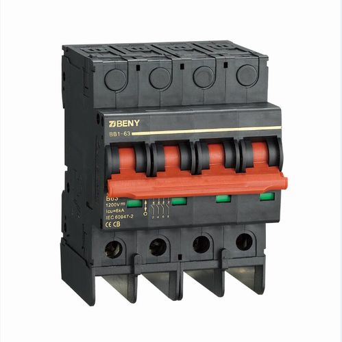Interruttore termico - BB1-63 series - Zhejiang Benyi Electrical Co.,ltd. - contro i cortocircuiti / modulare / per applicazioni fotovoltaiche