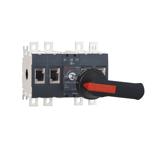 Interruttore-sezionatore a bassa tensione - BH-250  - Zhejiang Benyi Electrical Co.,ltd. - 4 poli / 3 poli / DC