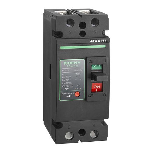 Interruttore termico - BDM-125 - Zhejiang Benyi Electrical Co.,ltd. - DC / per sovraccarichi / 2 poli