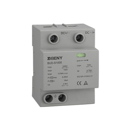 Limitatore di sovratensione di tipo 2 - BUD-S1000 - Zhejiang Benyi Electrical Co.,ltd. - di tipo 1 / di telesegnalazione / per impianto fotovoltaico