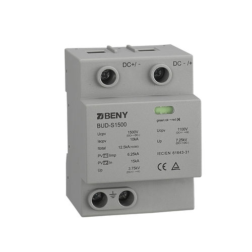 Limitatore di sovratensione di tipo 1 - BUD-S1500 - Zhejiang Benyi Electrical Co.,ltd. - di tipo 2 / per impianto fotovoltaico / combinato