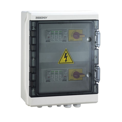 Custodia combinatore solare - BHS-2/2 - Zhejiang Benyi Electrical Co.,ltd. - a parete / rettangolare / in PC