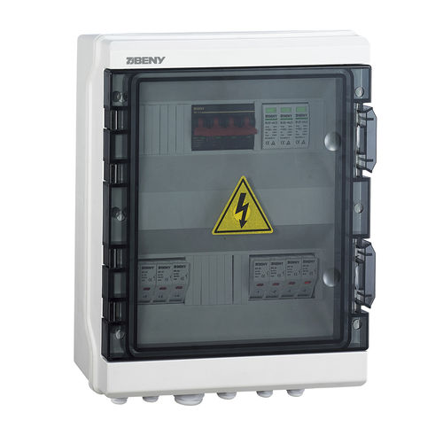 Custodia combinatore solare - BHS-4/1 - Zhejiang Benyi Electrical Co.,ltd. - a parete / rettangolare / in policarbonato