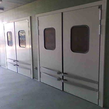 Porta con cerniera - DA-40 - Tane Hermetic - in acciaio inossidabile / in PVC / industriale