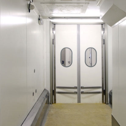 Porta con cerniera - DA-15 - Tane Hermetic - in acciaio inossidabile / in polietilene / per interno
