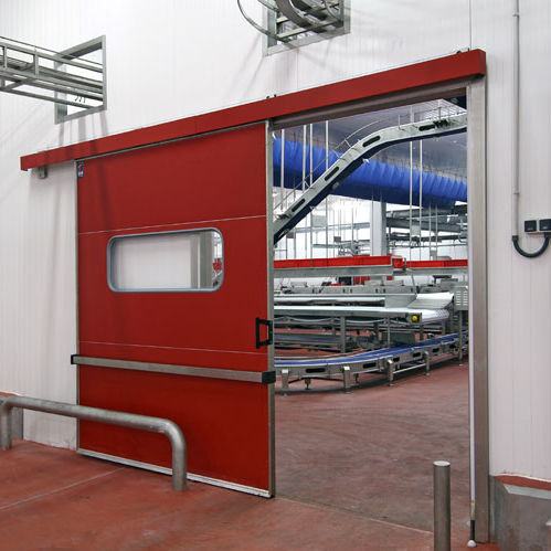 Porta scorrevole - T1 - Tane Hermetic - in acciaio inossidabile / in alluminio / in acciaio galvanizzato