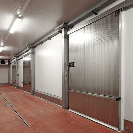 Porta scorrevole - TH4 - Tane Hermetic - in acciaio inossidabile / in PVC / industriale
