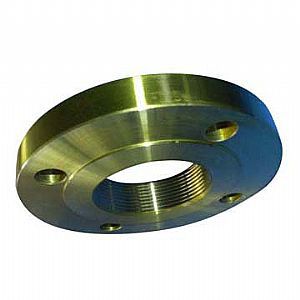 Flangia in acciaio al carbonio - LD-THRF-SC - Pipe Valve Flange Factory Landee - perforata / ad avvitamento / ANSI
