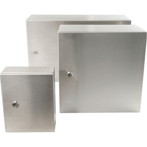 Scatola in acciaio inossidabile - IGS Series - ROSE Systemtechnik - con flangia / per guida DIN / rettangolare
