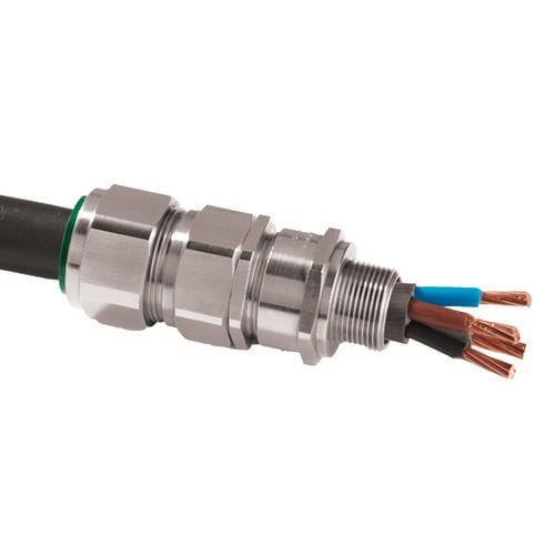 Pressacavo in ottone nichelato - E1FU series - ROSE Systemtechnik - in ottone / antideflagrante / IP68