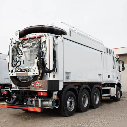 Escavatore a risucchio per materiali solidi e liquidi - ESE 6 RD 8000 - GEROTTO FEDERICO SRL - per applicazioni industriali