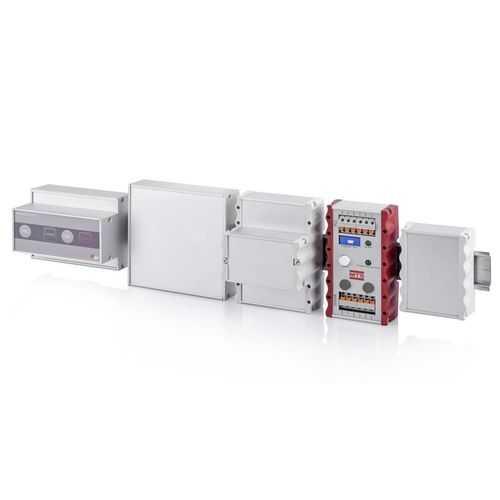 Scatola con montaggio a parete - Alurail  - Bopla Gehäuse Systeme GmbH - per guida DIN / modulare / in poliammide