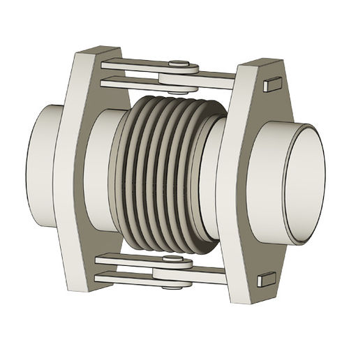Compensatore di dilatazione articolato - HSP series - Spiroflex d.o.o. - in metallo / rotondo / da saldare