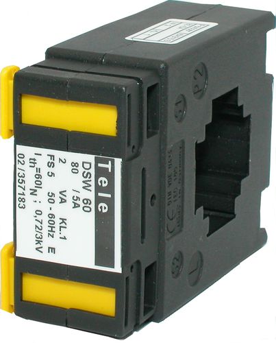 Trasduttore di corrente a trasformatore - DSW 80 - TELE Haase Steuergeraete GmbH - su guida DIN / fisso / AC
