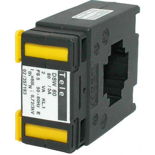 Trasduttore di corrente a trasformatore - DSW 60 - TELE Haase Steuergeraete GmbH - su guida DIN / fisso / AC