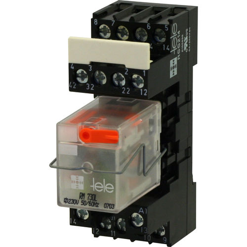 Zoccolo per relè elettromeccanico - Sockel/Socket RM/RN - TELE Haase Steuergeraete GmbH