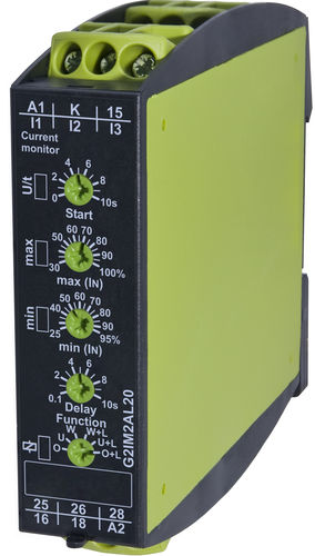Relè di sorveglianza di corrente - G2IM2AL20 - TELE Haase Steuergeraete GmbH - 2NA/NC / AC/DC / monofase