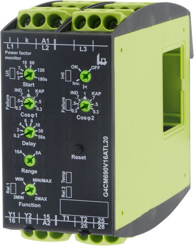 Relè di protezione di fattore di potenza - G4CM690V16ATL20 - TELE Haase Steuergeraete GmbH - 2NA/NC / 1NA/NC / AC