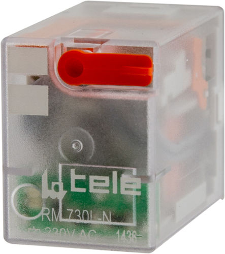 Relè elettromeccanico DC - RM-N - TELE Haase Steuergeraete GmbH - AC / 4NA/NC / in miniatura