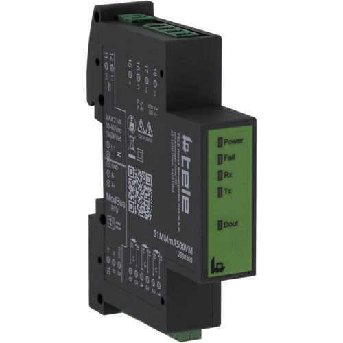 Contatore di energia elettrica trifase - S1MMmA500VHM - TELE Haase Steuergeraete GmbH - su guida DIN / programmabile / RS-485