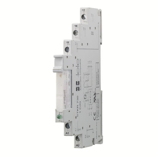 Relè elettromeccanico 220 V AC - STKR730 - TELE Haase Steuergeraete GmbH - di accoppiamento / IEC / con indicatore a LED