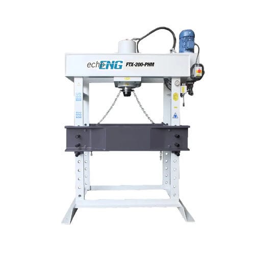 Pressa idraulica - FTX-200-PHM - echoENG - a telaio / con piano scorrevole