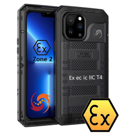 Smartphone industriale WiFi - ATEX iPhone 13 - Atexxo B.V. - Bluetooth / a sicurezza intrinseca / ATEX