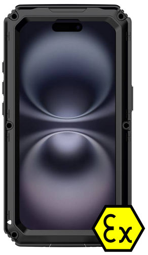 Smartphone industriale 5G - MOB-EX-IPH-16 series - Atexxo B.V. - per area pericolosa / 128 GB / 256 GB